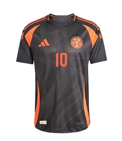 Nuevo! Jersey Colombia 2024/2025 Visita Negra James Rodriguez 10 Talla S 