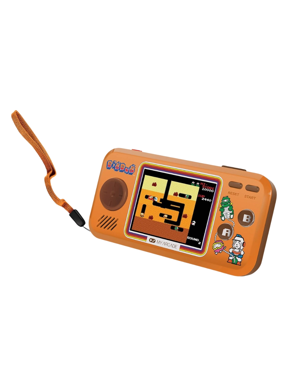 Consola My Arcade Dig Dug Pocket Player.