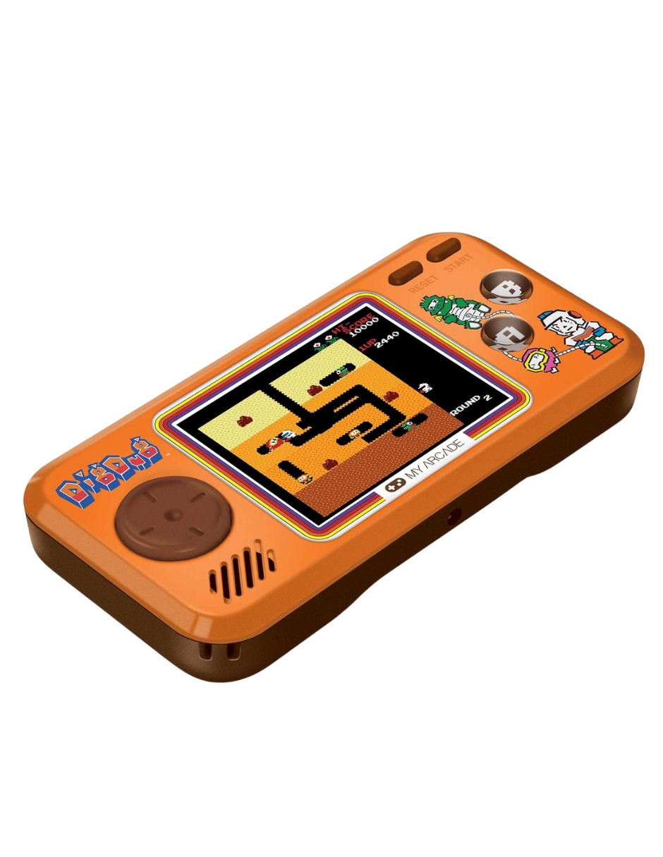 Consola My Arcade Dig Dug Pocket Player.