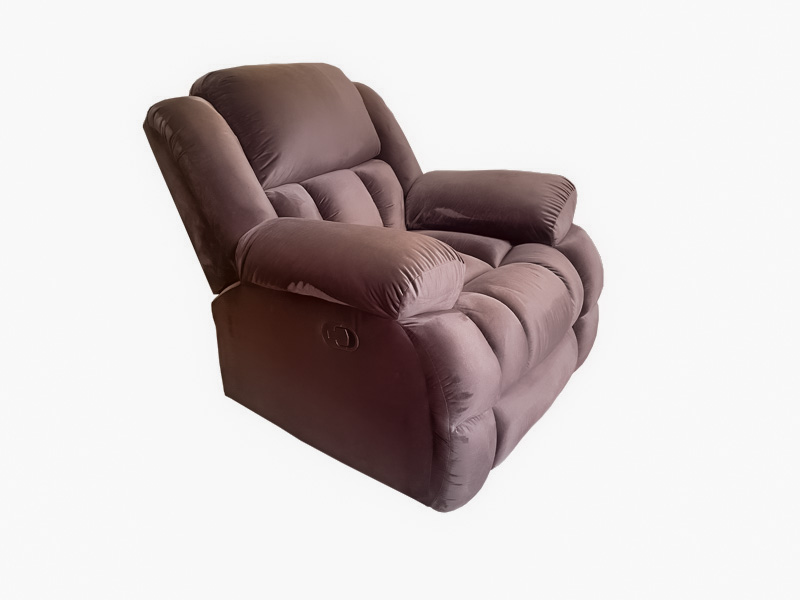 RECLINABLE MECEDORA KENZO CHOCOLATE ESPACIO MUEBLES.ENTREGA UNICAMENTE EN CDMX Y AREA METROPOLITANA