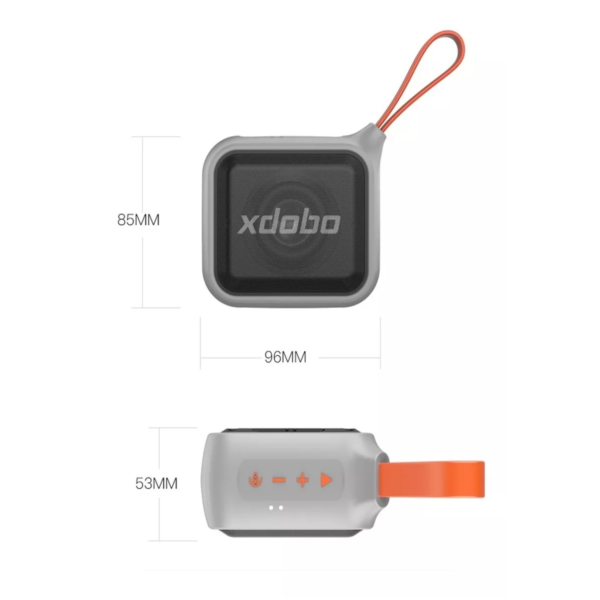 Bocina Bluetooth Portátil Ipx7 Xdobo Prince 1995 Ii 12w.