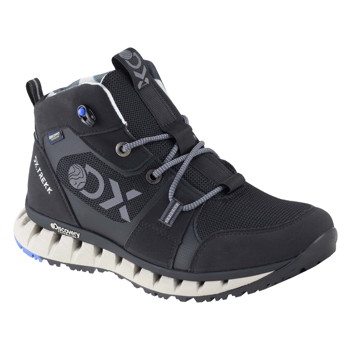 Botas Para Hombre Tipo Senderismo Discovery 2337 Negro Dx-Trekk Camping Aventura.