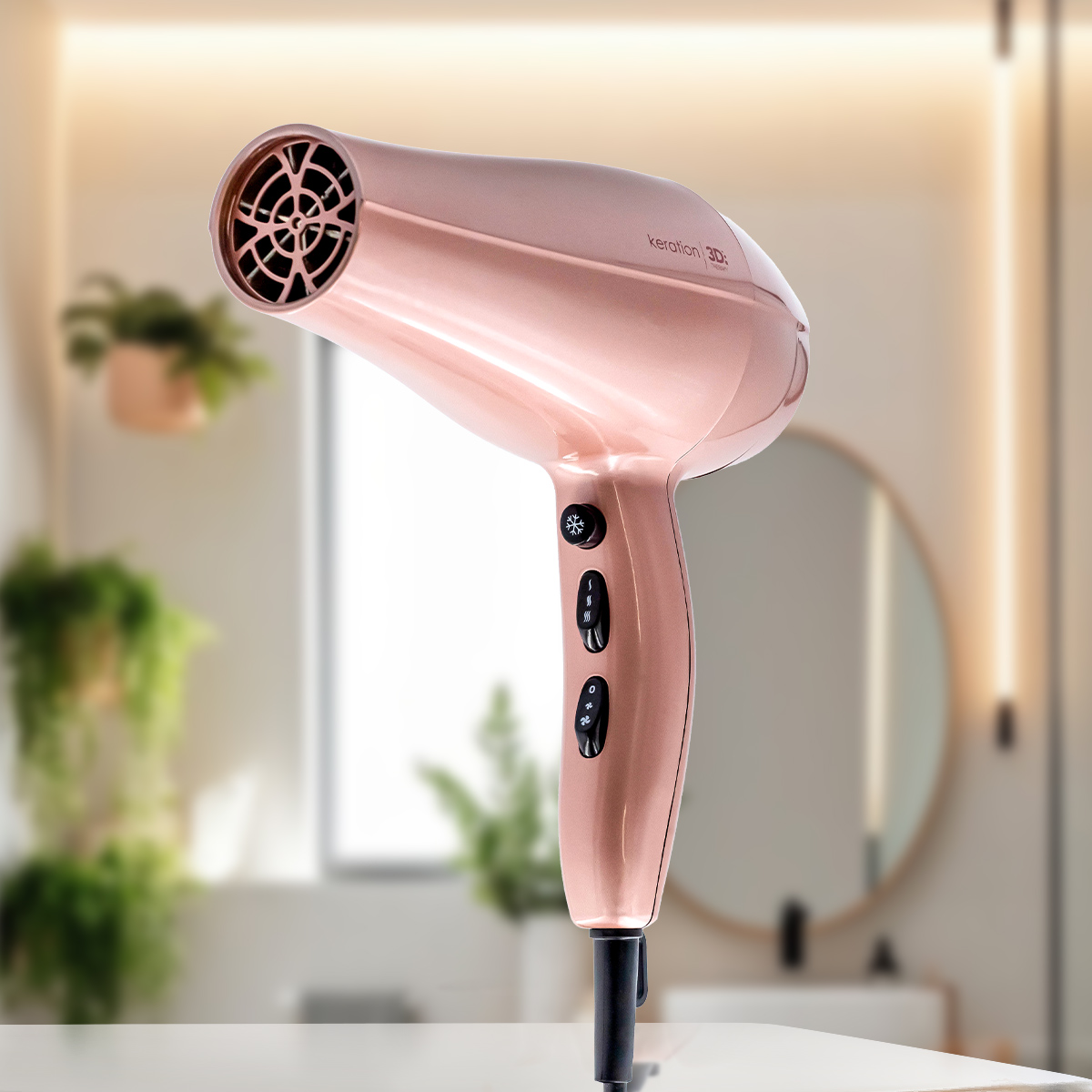 Secadora De Cabello Keration 3d Therapy 2100w Ga.ma Italy