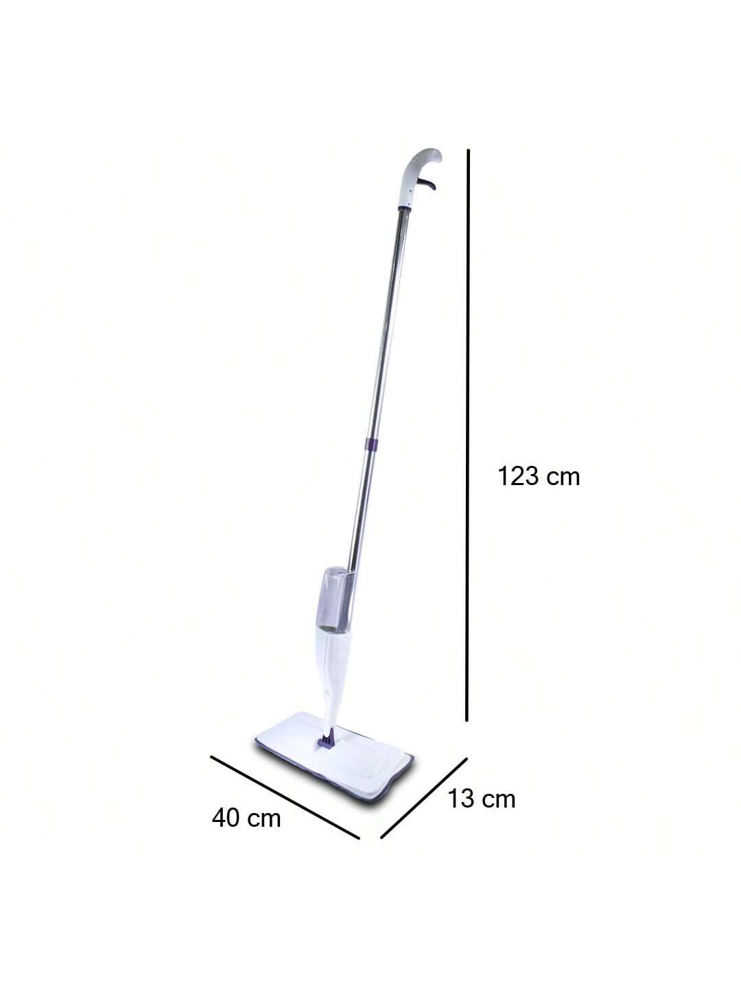 Trapeador De Piso Con Microfibras 360 Grados Con Rociador Spray.