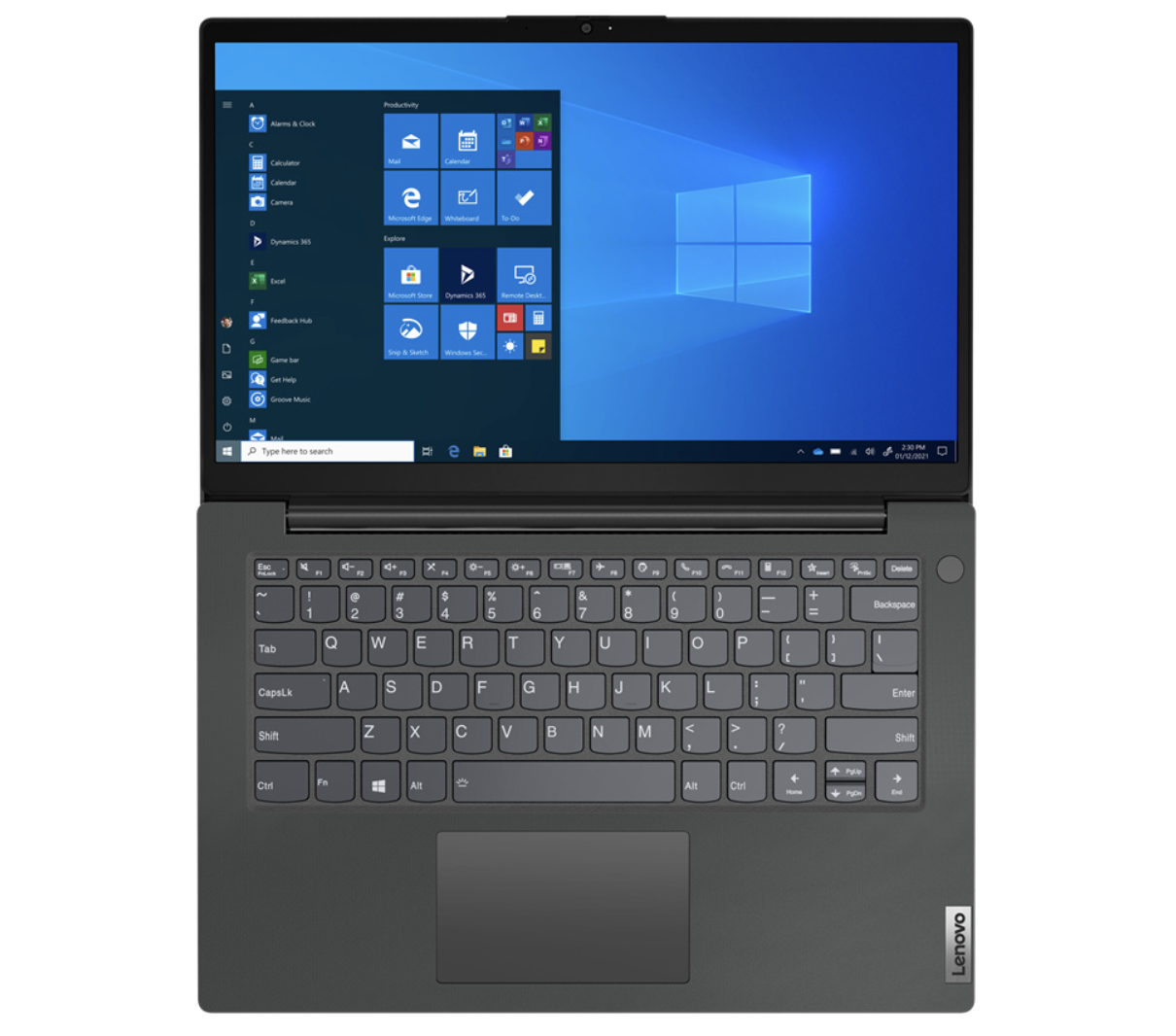 Laptop Lenovo V14 G2 IJL 14" HD, Intel Celeron, 8GB Ram, 128GB SSD M.2, Windows 11 Home 64-bit, Teclado en Español, Negro.