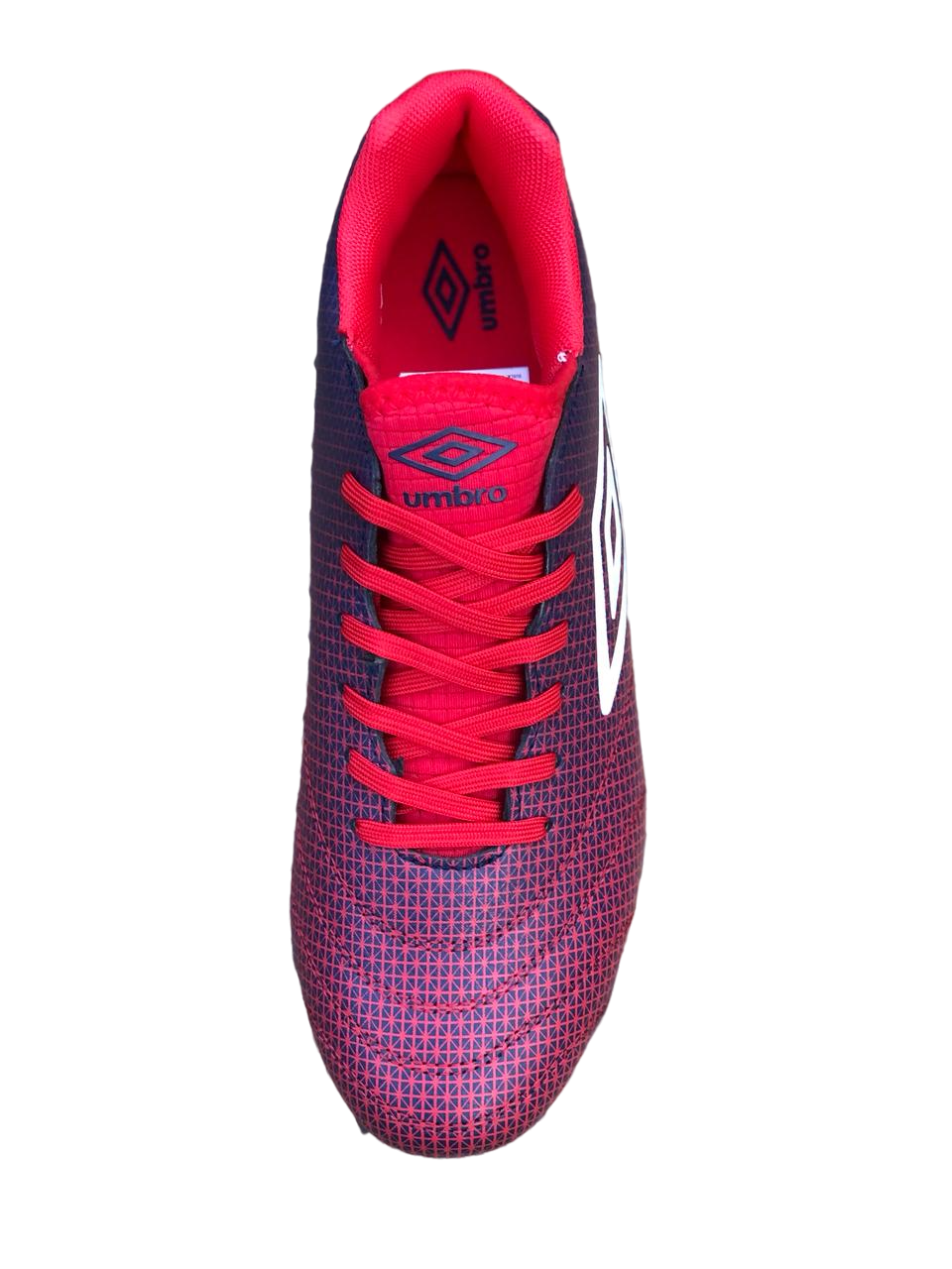 Tacos Fútbol Umbro Toccare IV FG Rojo Calzado Fútbol Pasto Natural