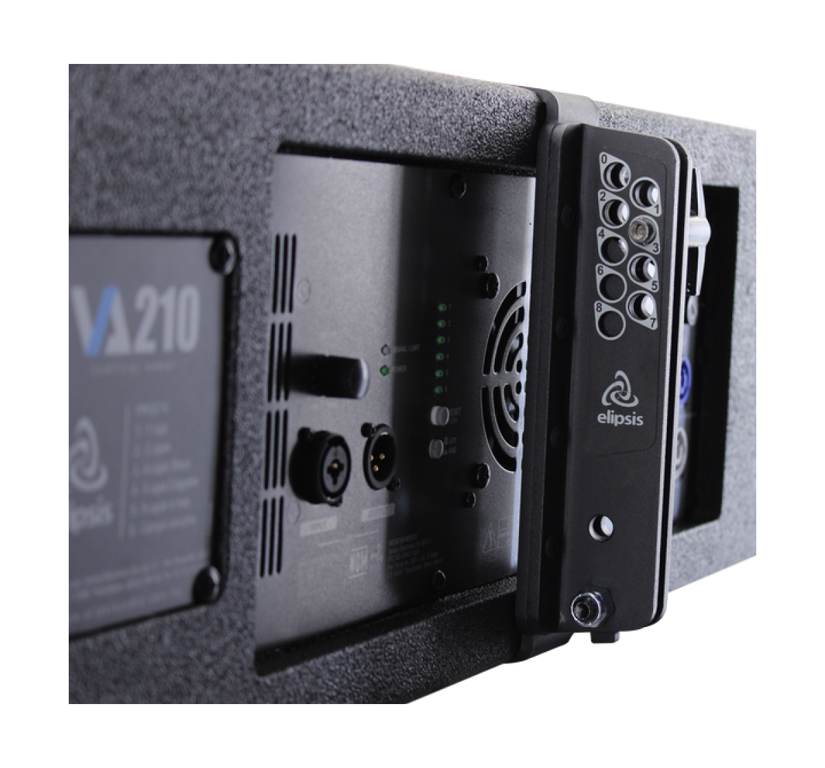 Caja Acústica Activa ELIPSIS VA-210A Para Arreglo Lineal.