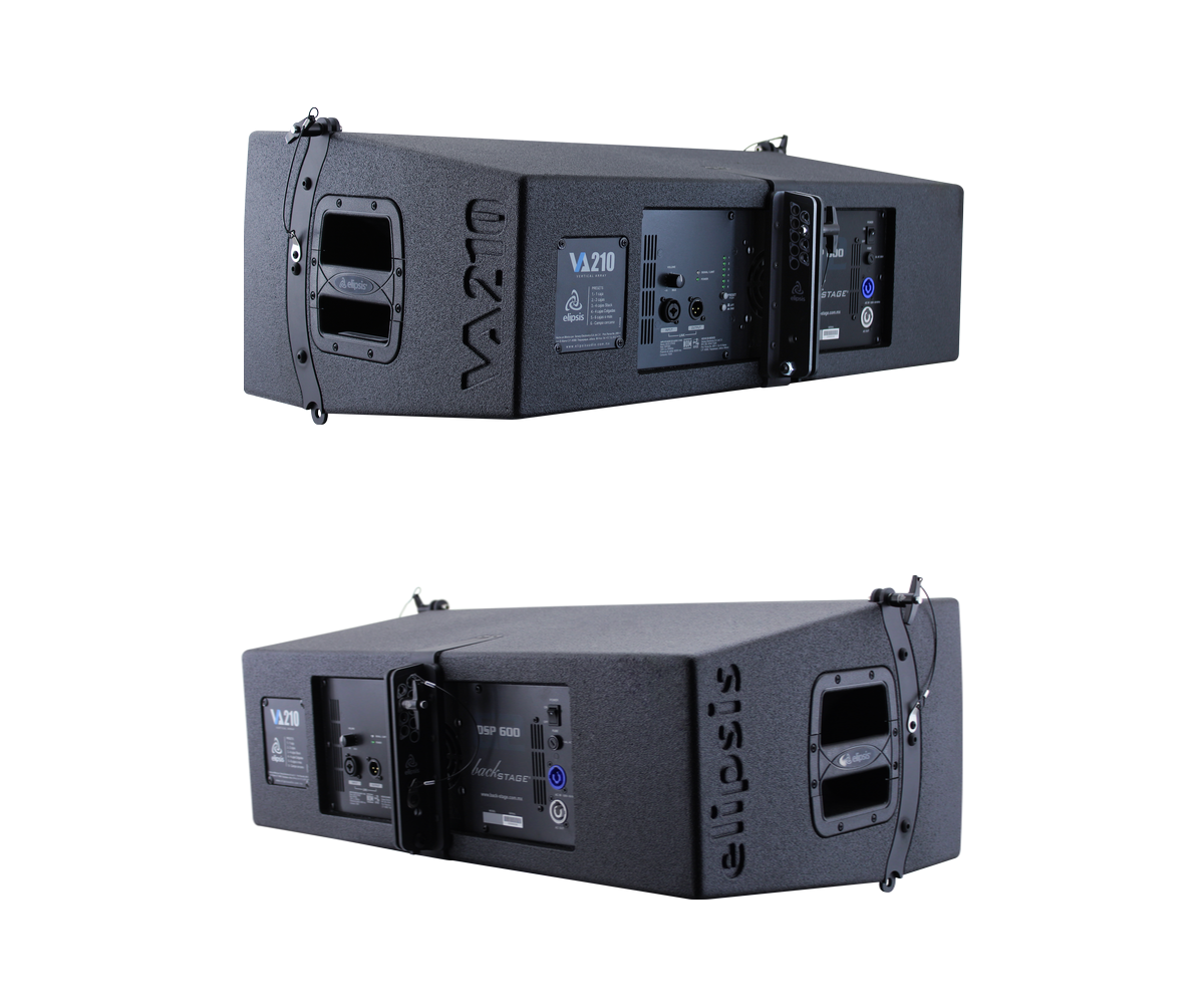 Caja Acústica Activa ELIPSIS VA-210A Para Arreglo Lineal.