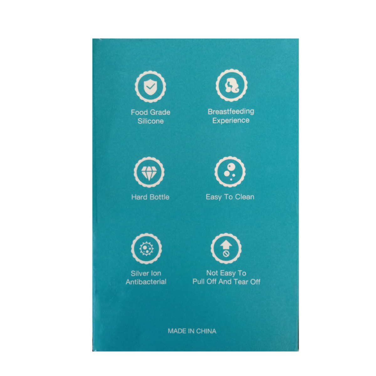 Biberón Silicona Dr Isla Con Asas 0-3m 150ml 1pz.