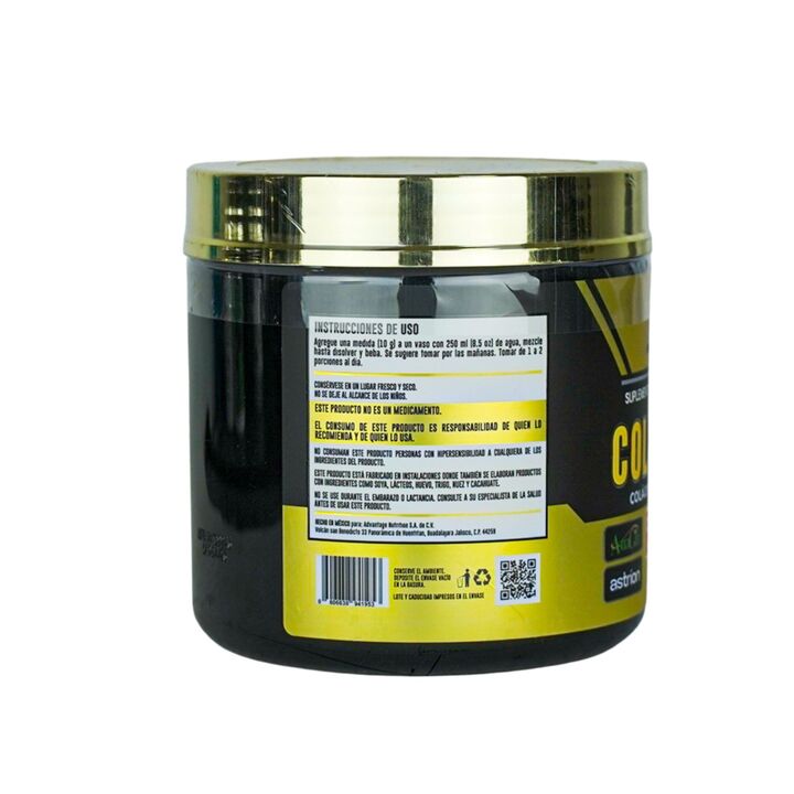Advance Nutrition | Colágeno con Astragin® + Astrion con Resveratrol, Inostitol, y Vitamina C | Paleta pop | 30 Serv