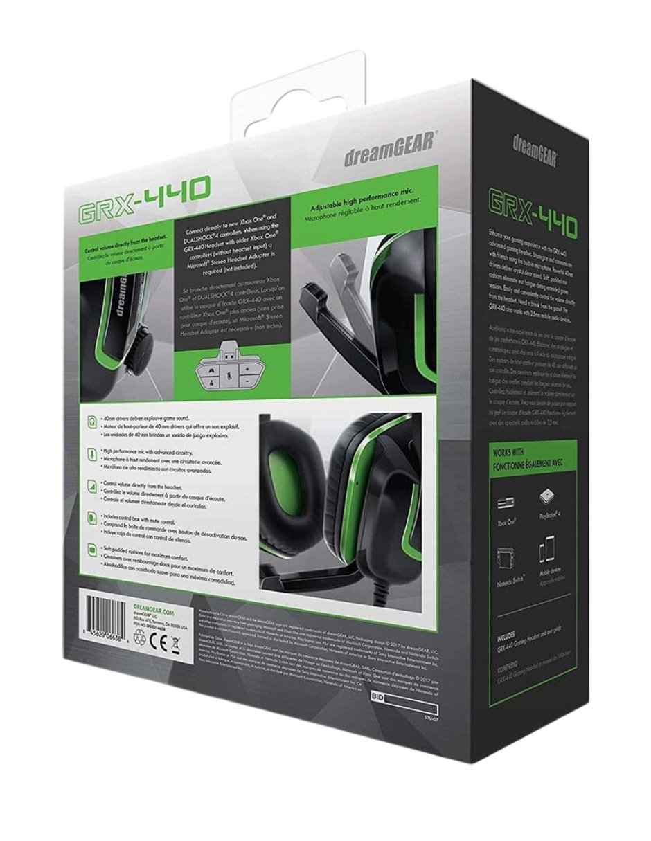 HEADSET DREAMGEAR GRX440 (XBOX ONE).