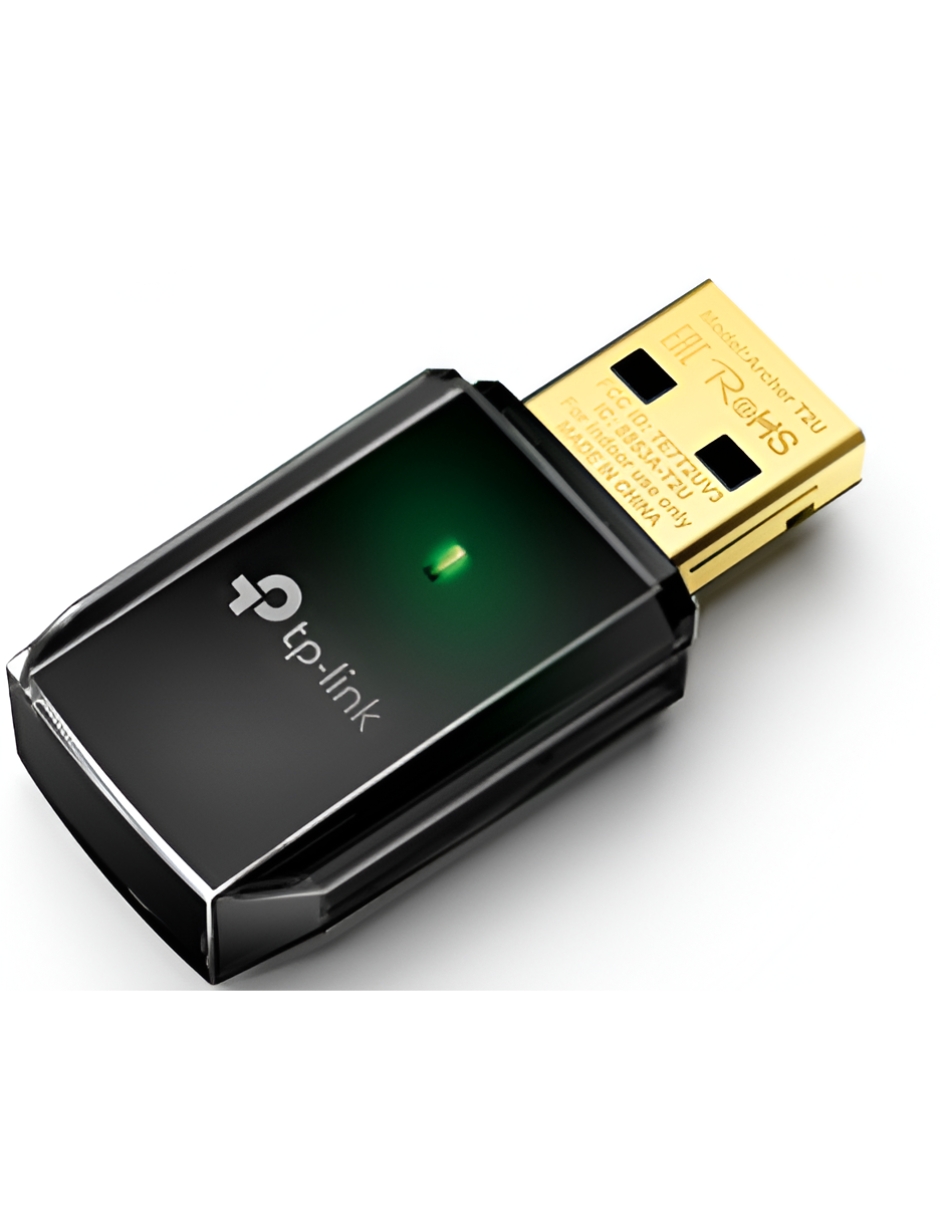 ADAPTADOR USB INALÁMBRICO TP LINK AC600 BANDA DUAL.