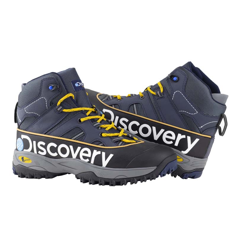 Botas Para Hombre Tipo Senderismo Camping Discovery 2084 Marino Outdoor.