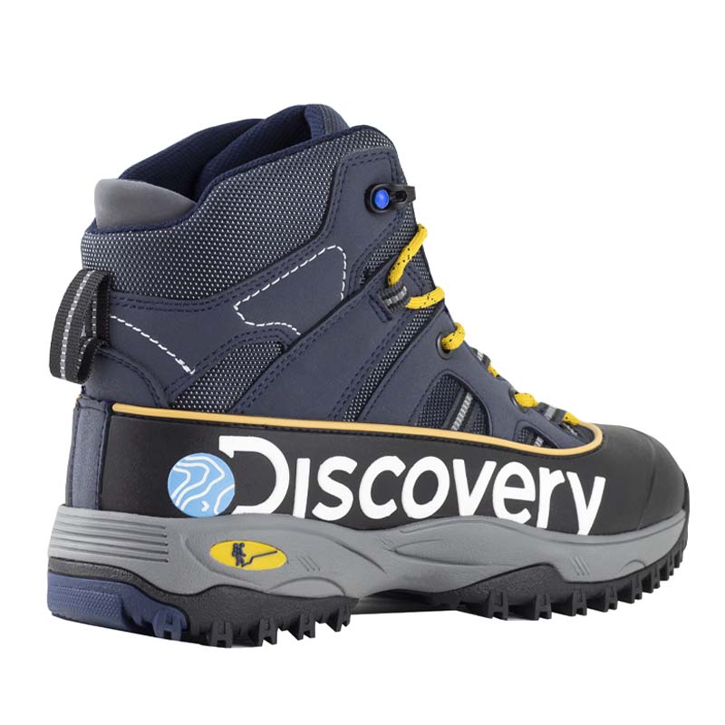 Botas Para Hombre Tipo Senderismo Camping Discovery 2084 Marino Outdoor.