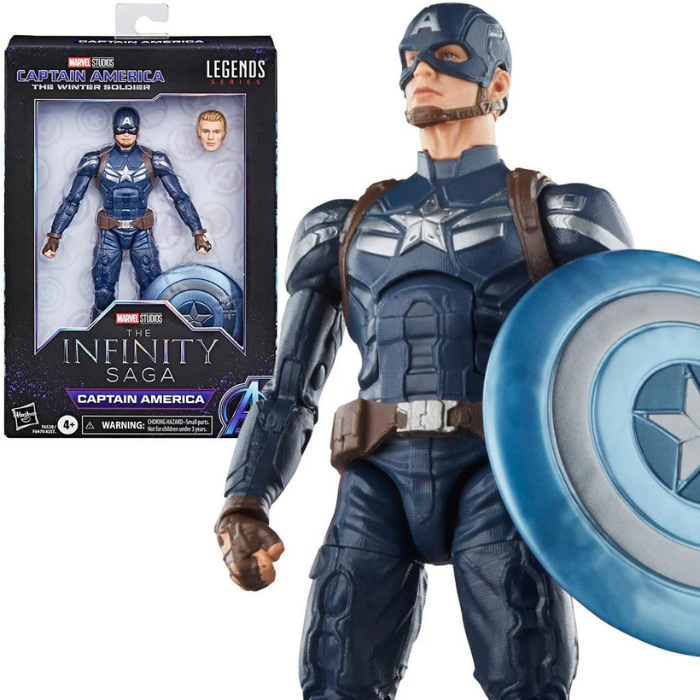 Avengers: Infinity Saga Marvel Legends Captain America.