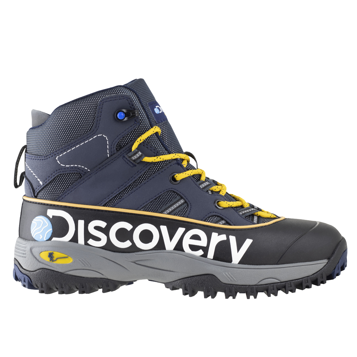 Botas Para Hombre Tipo Senderismo Camping Discovery 2084 Marino Outdoor.