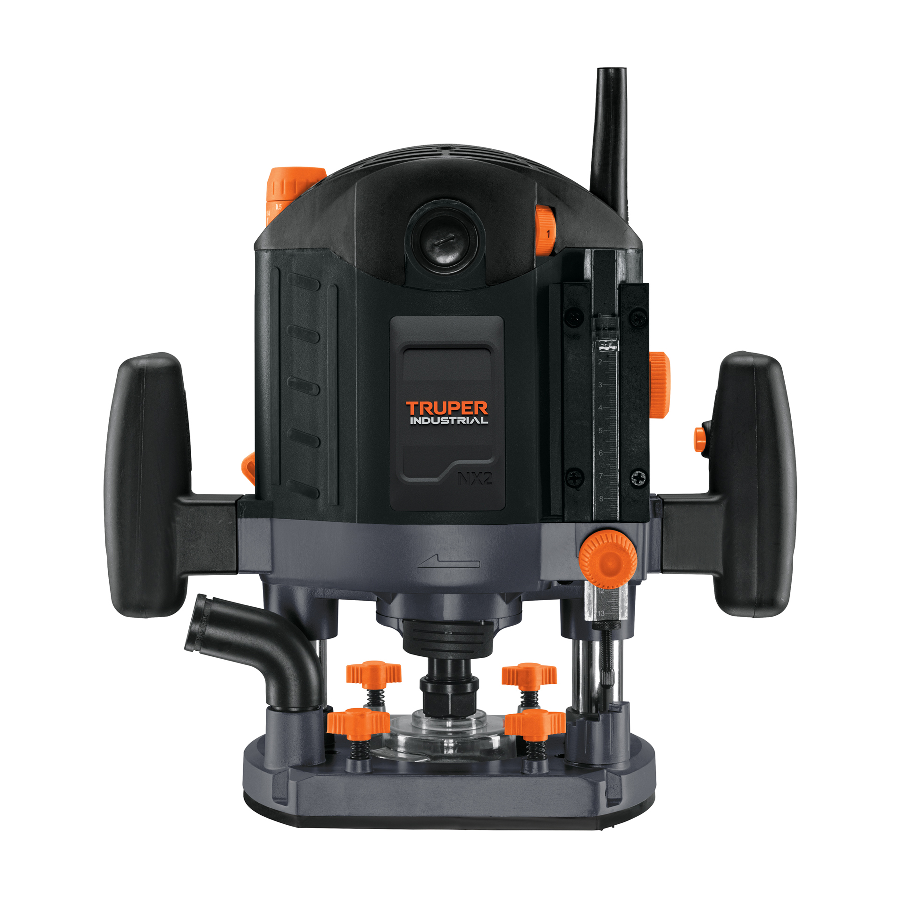 Router 1800W 2-1/2 HP Truper industrial ROUNX2 negro