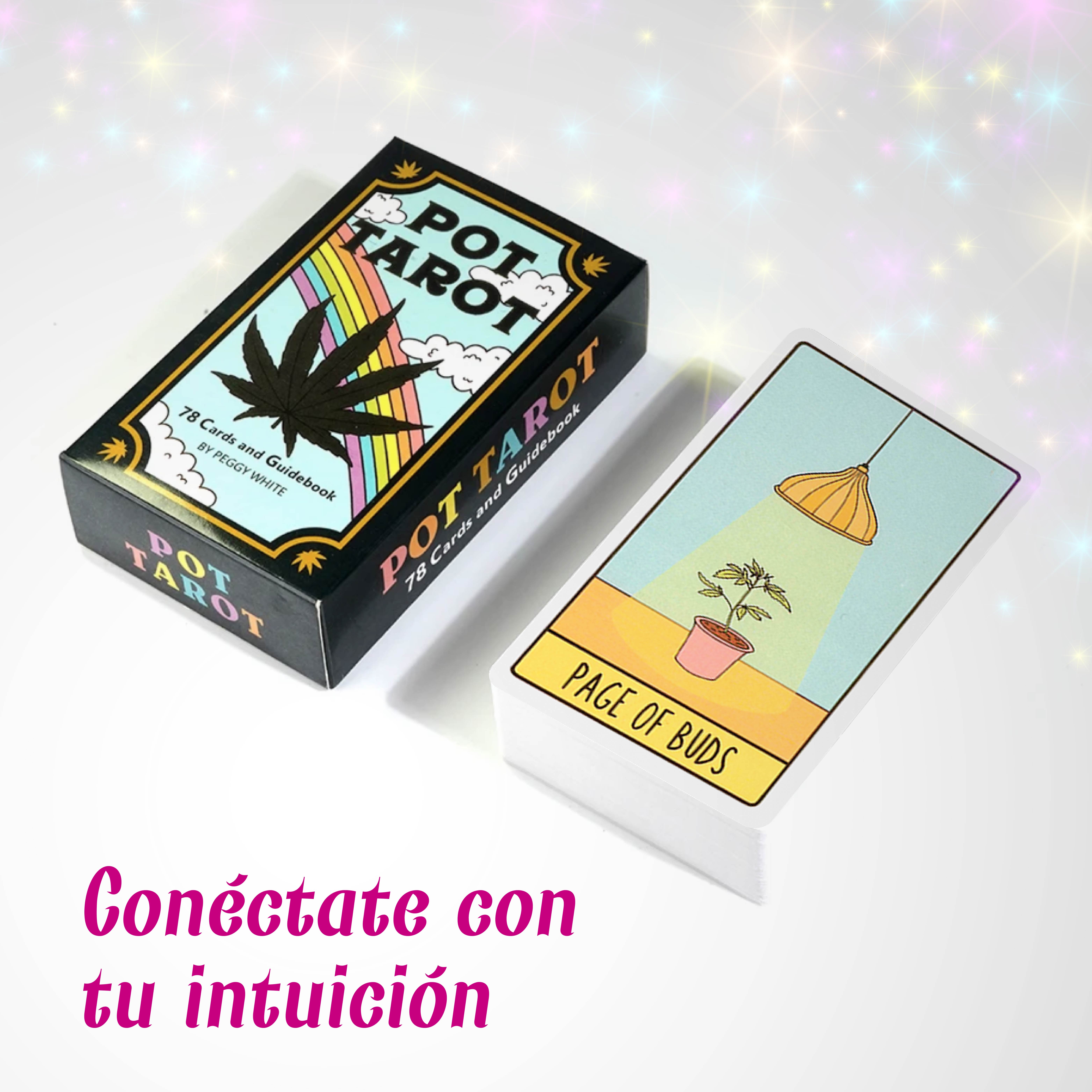 Baraja Pot Tarot 78 Cartas Libertad y Autoexpresión .