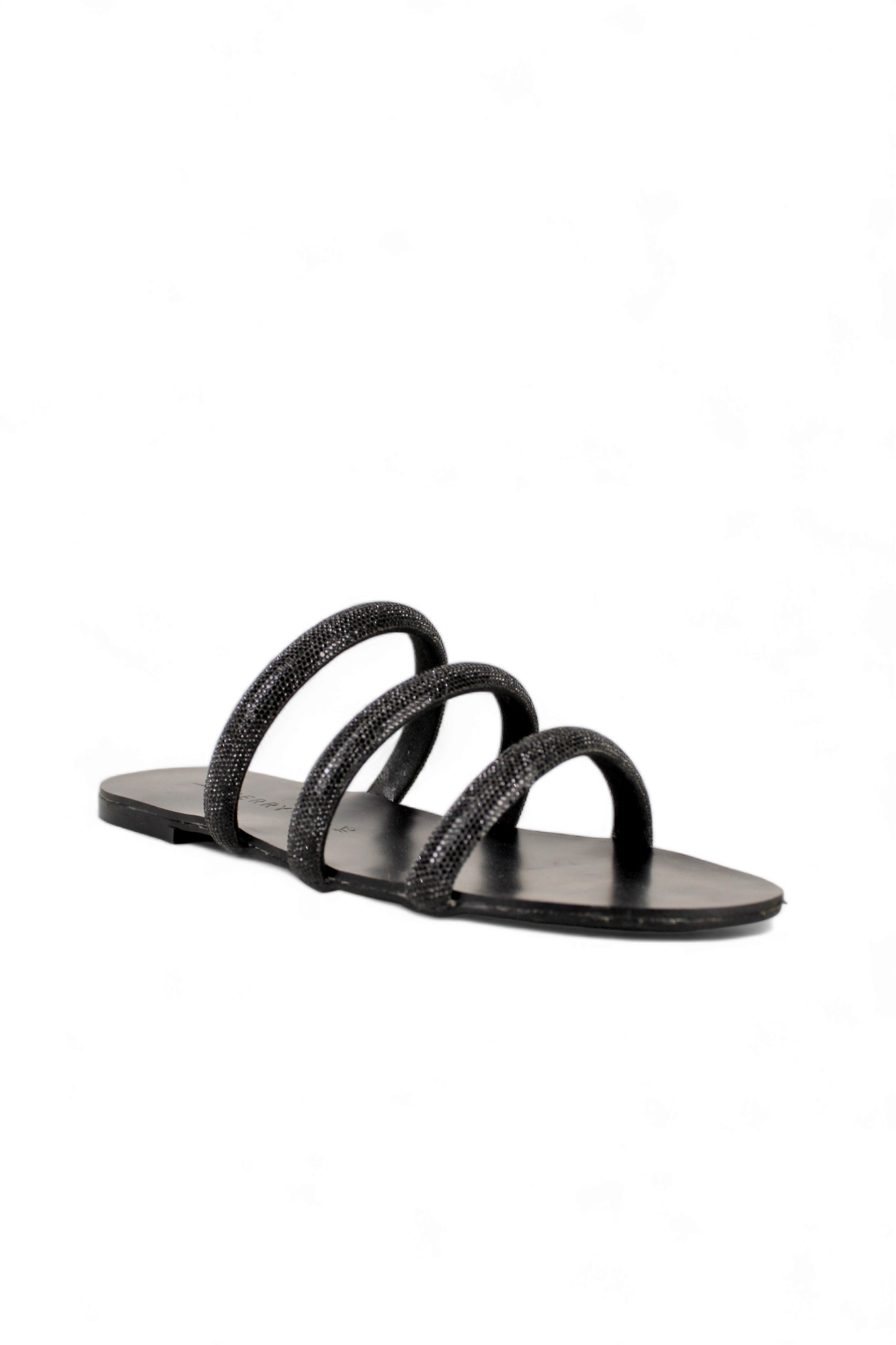 SANDALIA TRIPLE TIRA BRILLOS PREMIUM BERRY 7358.