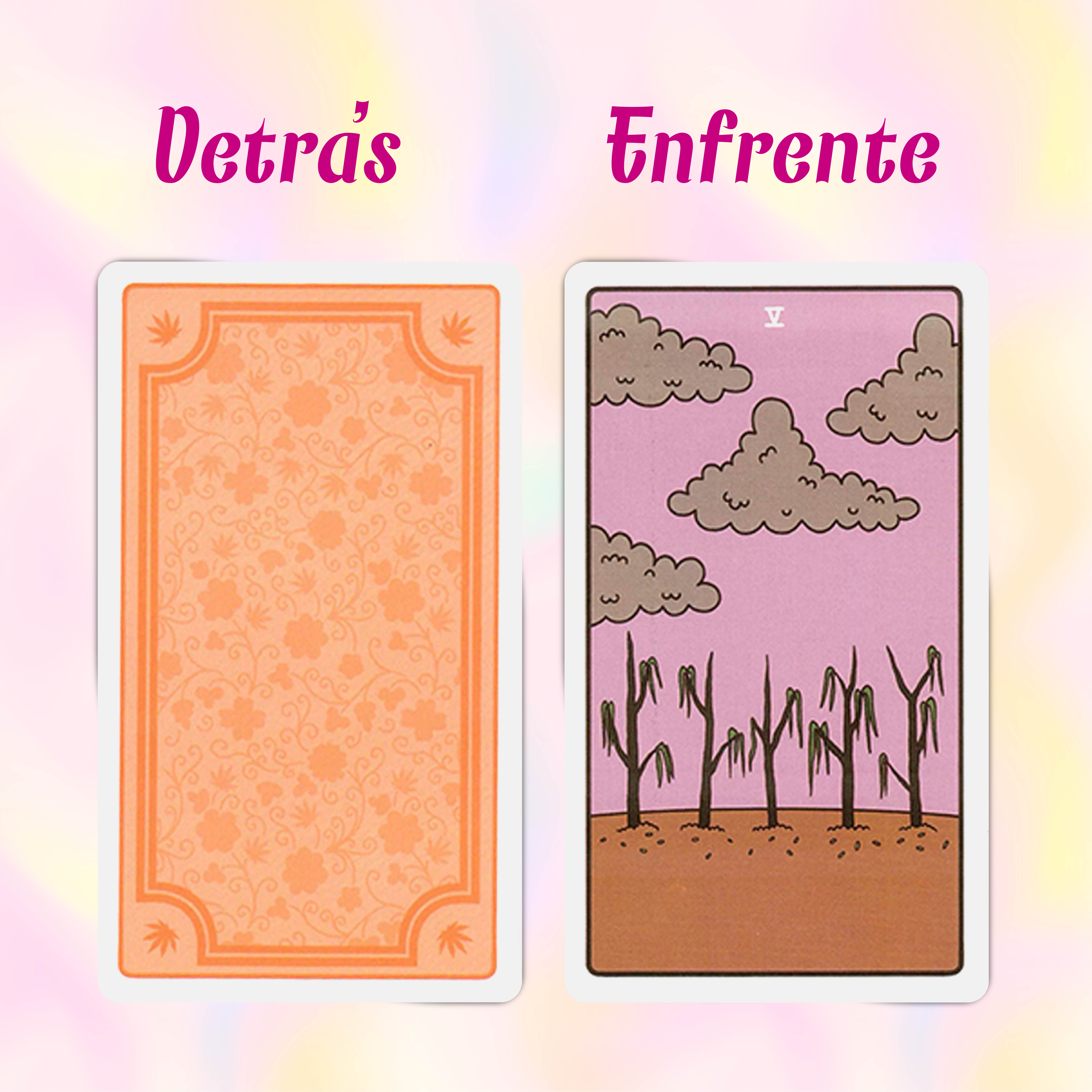 Baraja Pot Tarot 78 Cartas Libertad y Autoexpresión .