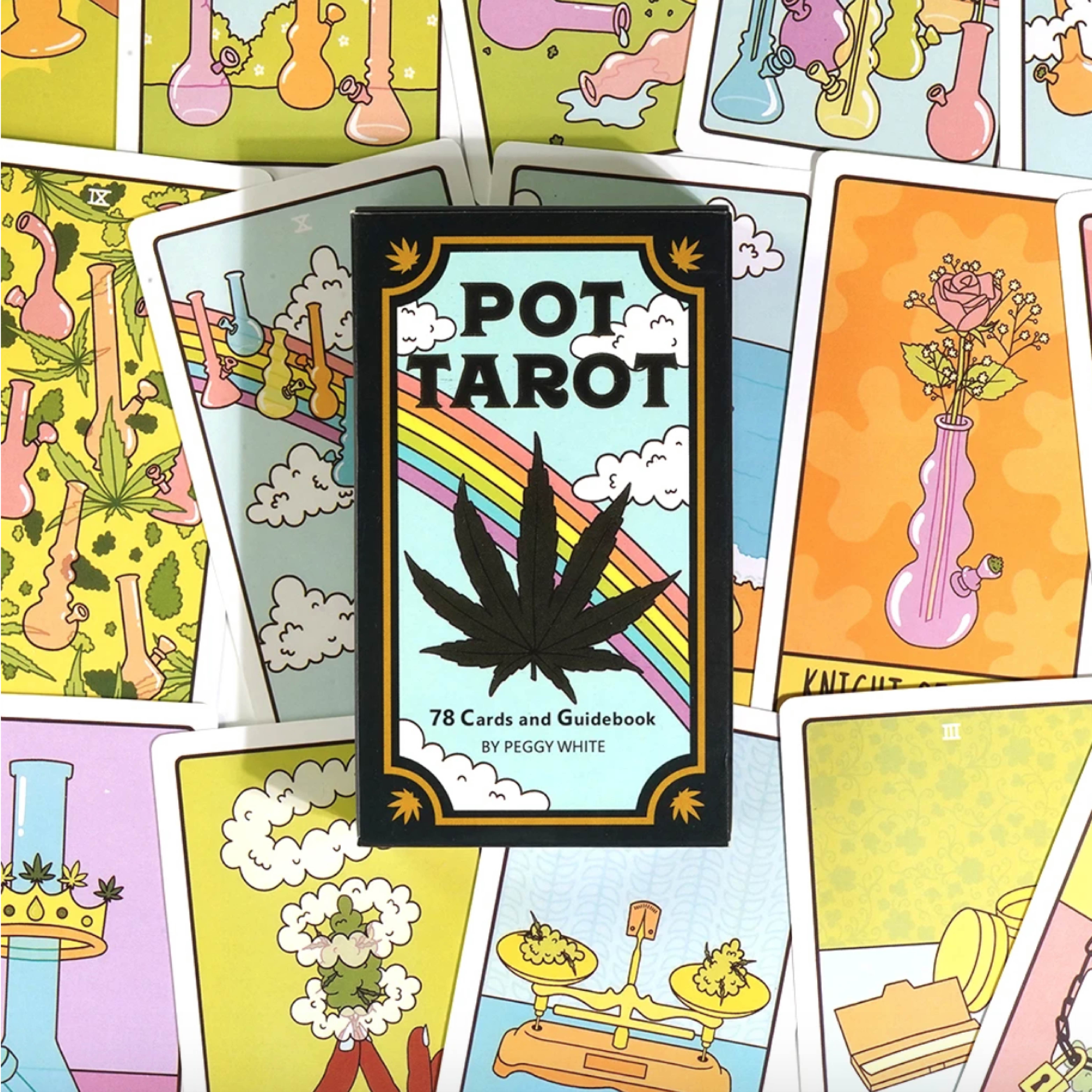Baraja Pot Tarot 78 Cartas Libertad y Autoexpresión .