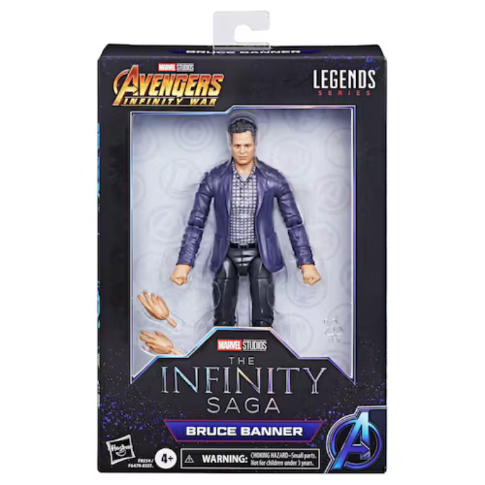 Avengers: Infinity Saga Marvel Legends Bruce Banner.
