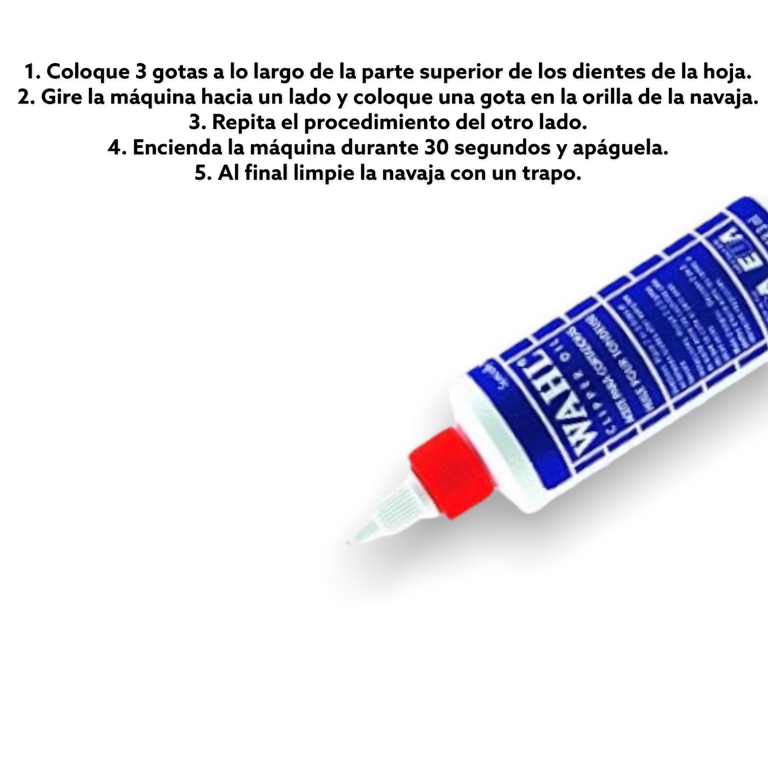 Aceite Wahl Para Rasuradoras Y Cortadoras De Cabello