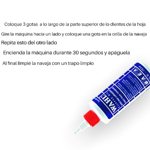 Aceite Wahl Para Rasuradoras Y Cortadoras De Cabello