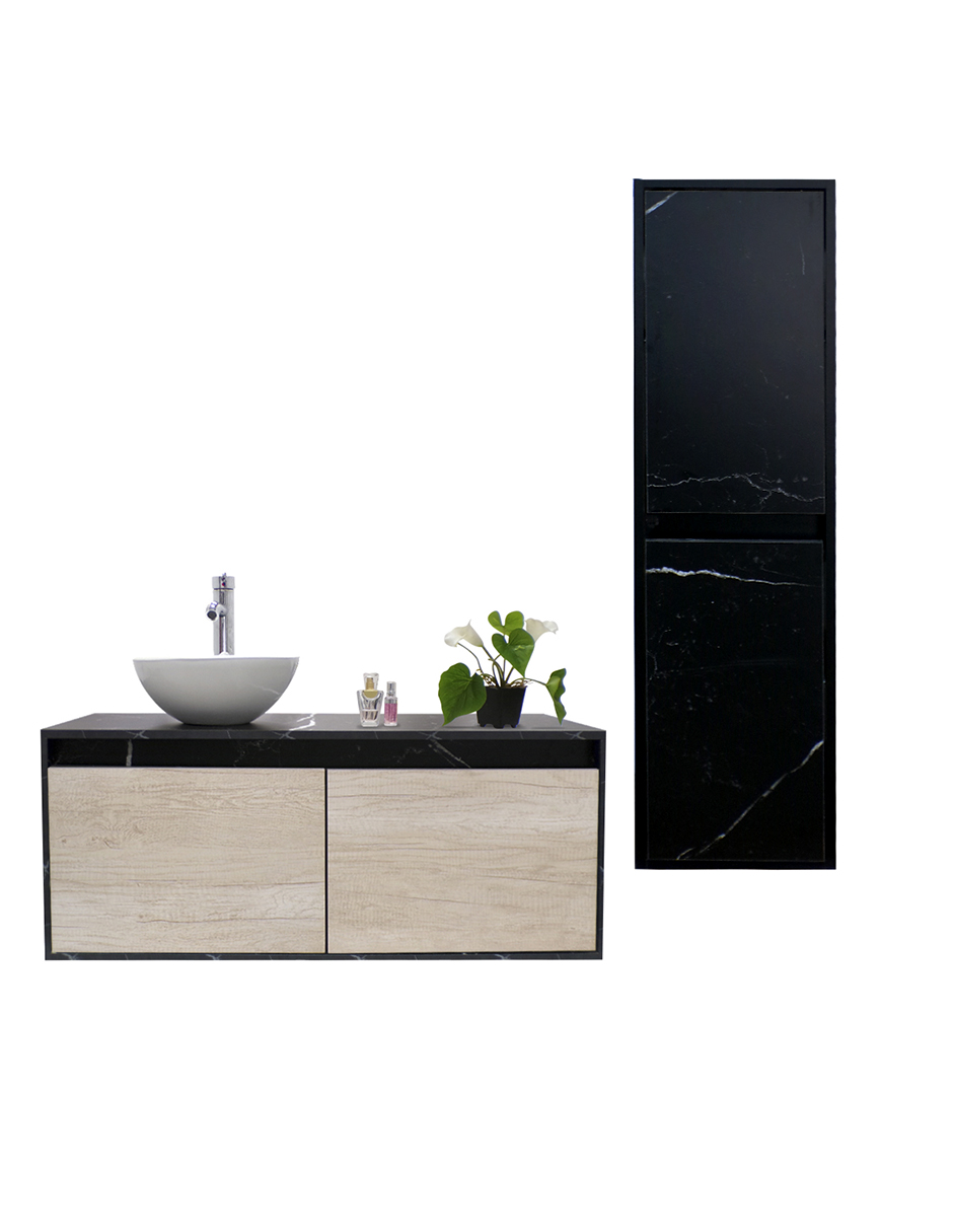 Combo De Gabinete Con Ovalin Y Monomando + Gabinete Organizador Esbly.