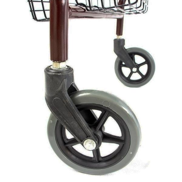 Andadera Ligera Canastilla Plegable Adulto Mayor Rollator