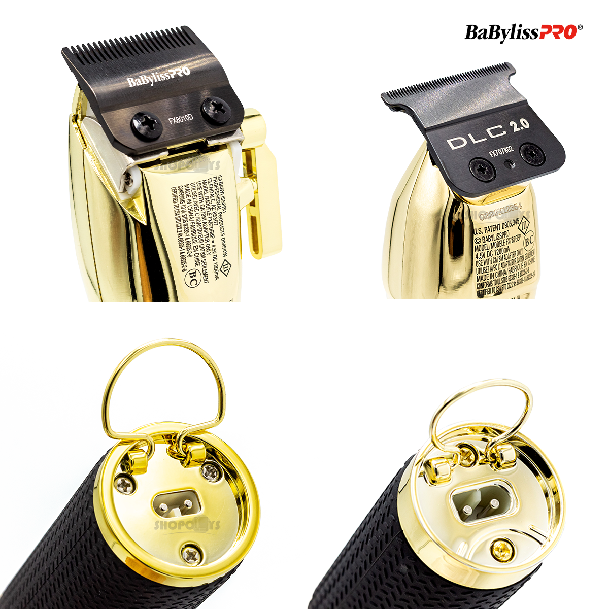 Combo Babylisspro Cortadora Y Terminadora Gold Profesional