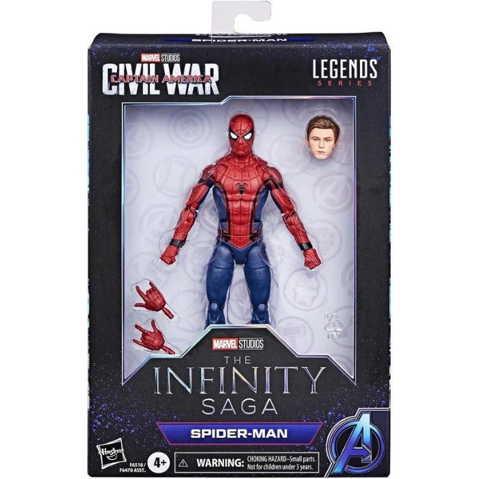 Avengers: Infinity Saga Marvel Legends Spider-Man (Captain America: Civil War).