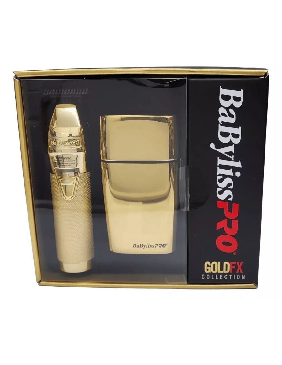 Combo Babyliss Goldfx Colección Shaver Y Terminador Skeleton