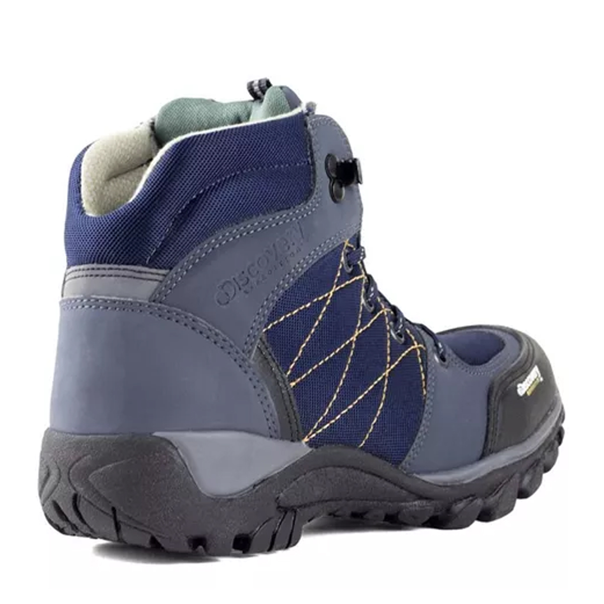 Botas Urbanas Para Mujer Discovery Liberty 1962 Azul Marino Tipo Senderismo.
