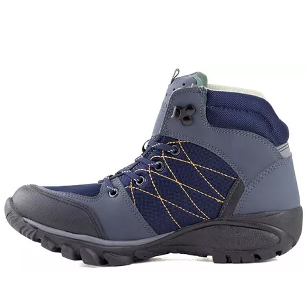 Botas Urbanas Para Mujer Discovery Liberty 1962 Azul Marino Tipo Senderismo.