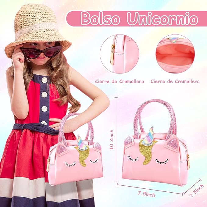 A Juguetes de Maquillaje, Maquillaje Bolso Unicornio, Kit De