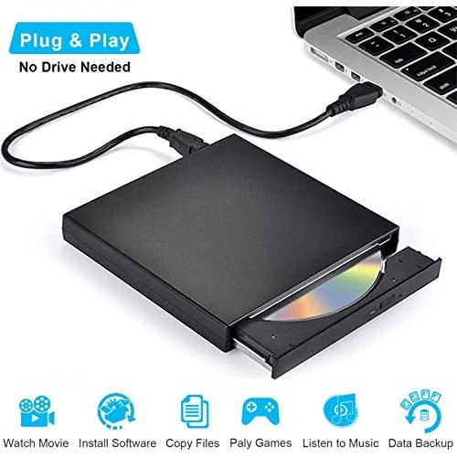 Lectora Y Grabadora De Dvd/cd Externa, Usb Win 11 Mac.