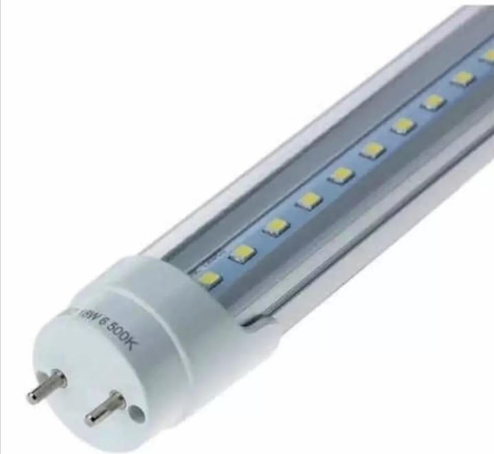 Tubo Led 36 W Transparente T8 Aluminio 28 X 32 X 120 Cm.