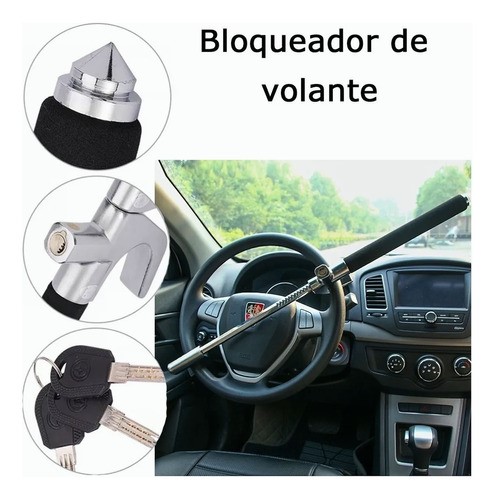 Bloqueo Universal Para Volante De Coche Jetta Bmw Golf Audi.