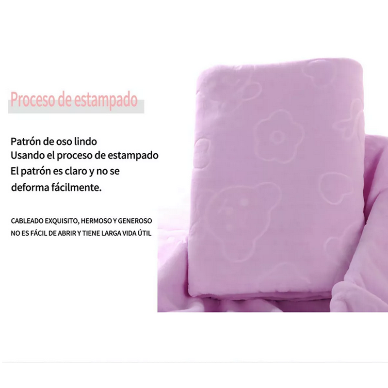 6 Toallas Baño Completo Grandes Color Pastel.