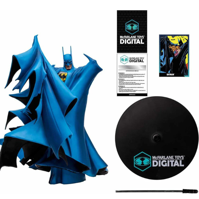 DC Direct Batman By Todd McFarlane 12” Estatua (Azul) + Digital.