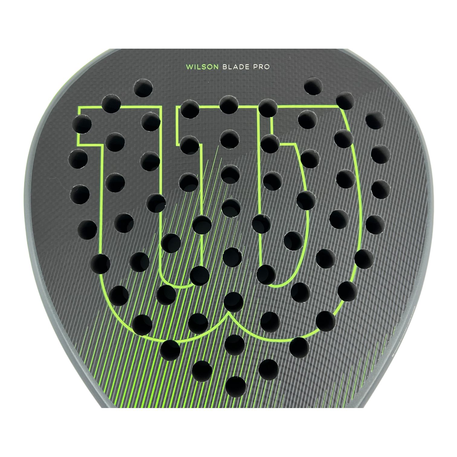 Pala de Padel Wilson Blade Pro V2 Verde.