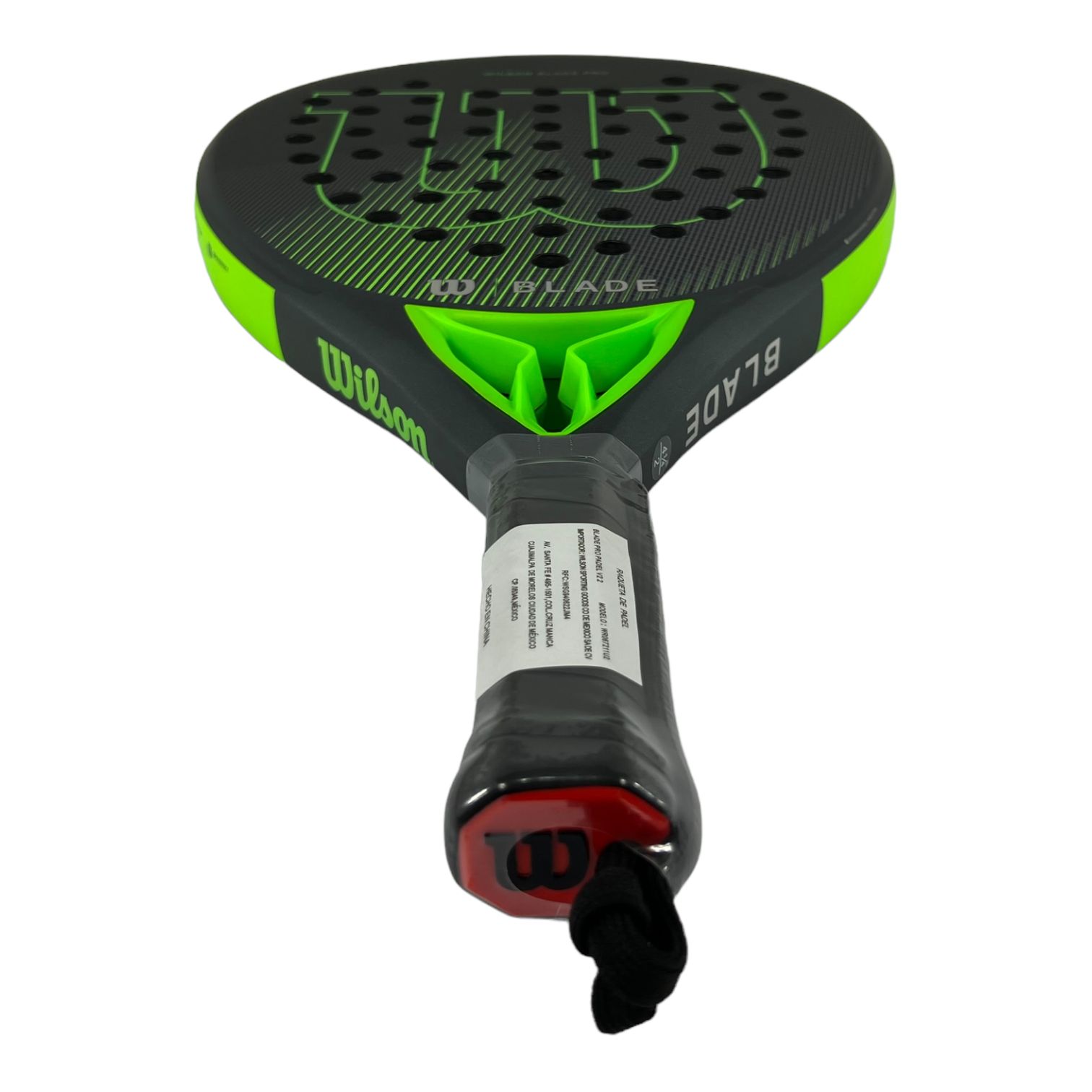 Pala de Padel Wilson Blade Pro V2 Verde.