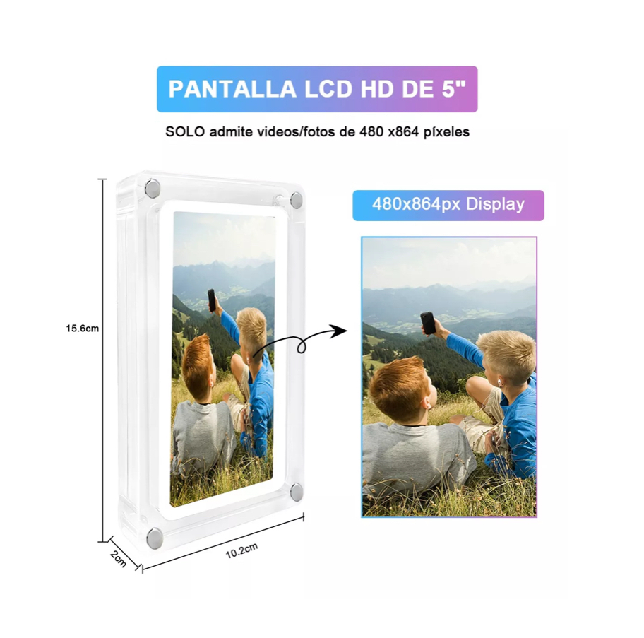 Marcos Digitales Ips Hd Video Screen .