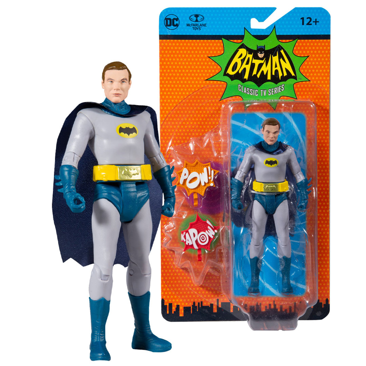 Batman Retro 1966 Classic TV Series Batman (Unmasked).