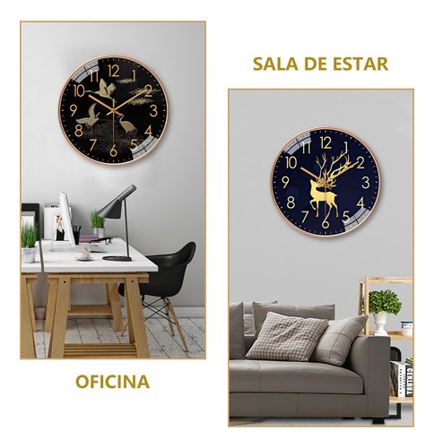 Reloj De Casa De Pared Moderno Simple Moda Sala De Estar .