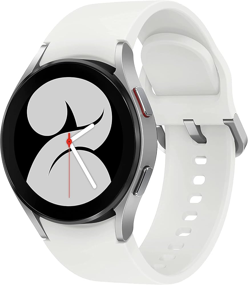 Samsung Galaxy Watch 4 Smartwatch 40MM con Monitor ECG para Salud, Fitness, Correr, ciclos de sueño, detección de caídas GPS Reacondicionado Blanco