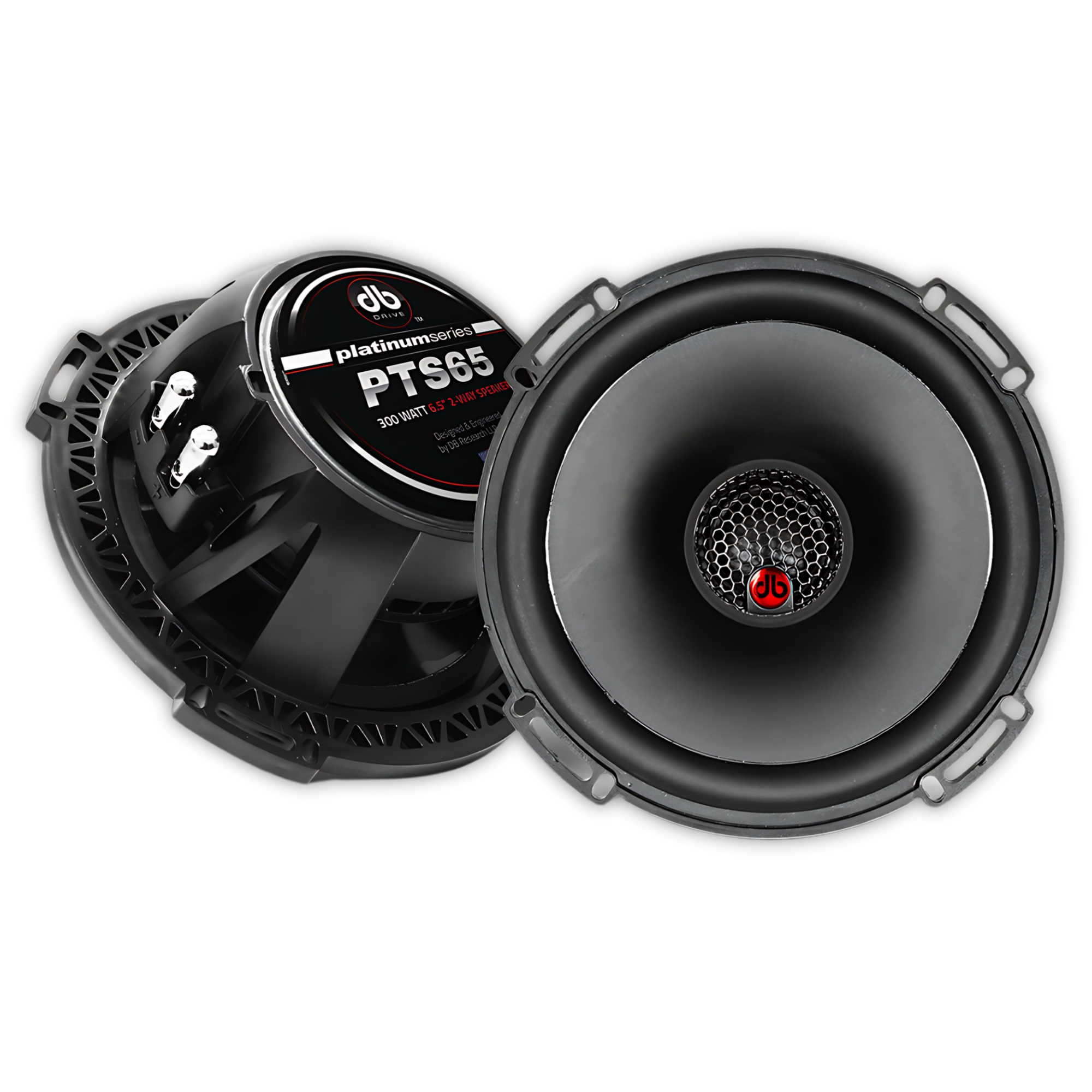 Bocinas DB Drive PTS65 300 Watts 6.5 Pulgadas 4 Ohms.