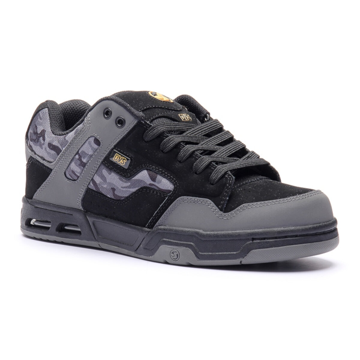 Tenis DVS Enduro Heir 983 BLACK CHARCOAL CAMO NUBUCK.