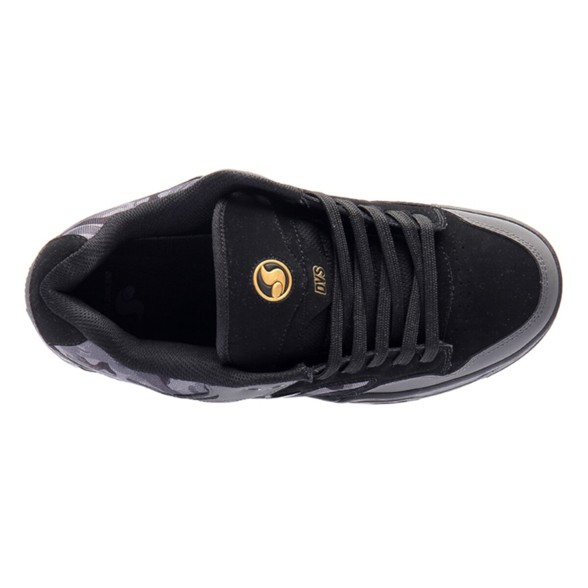 Tenis DVS Enduro Heir 983 BLACK CHARCOAL CAMO NUBUCK.